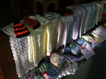 prayer shawl and hats