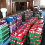 shoeboxes altar 2013